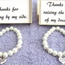 Both Mother of the Bride AND Mother of the Groom Bracelet with Card & Gift Box
