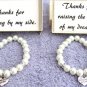 Both Mother of the Bride AND Mother of the Groom Bracelet with Card & Gift Box