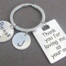 Bonus Dad Gift Keychain, Gift for Step Dad ,Father's Day Gift, GodFather Gift