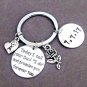 Step Daughter Key Chain,Daughter of the Groom,Gift from Bride,Today I tell your