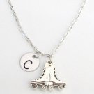 Roller Skate Necklace, Roller skating Gifts Teenage Girls,Initial Necklace