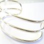 Row Sterling Silver Cuff Bracelet Sterling Silver 92.5 Bangle Bracelet