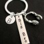 Brother's Gift Keychain,Brother Keyring Personalized Keychain with,Headset