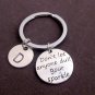 Don't Let Anyone Dull Your Sparkle Key chain,Believing in Yourself,Quote Keyring