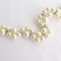 Cream Pearl Bracelet Glass Pearls Wedding Gifts Bridesmaid Bracelet Earrings Bri