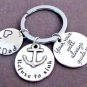 Your Voice will always guide me,Father's Day Gift,Father Keychain,