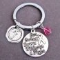 Not going down without a fight Personalized Keychain Fighter gift Key Chain