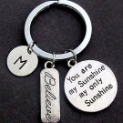 You are my Sunshine my only Sunshine Personalized Key Chain