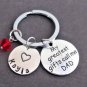 Personalized Dad Keychain,Dad Jewelry,My Greatest Gifts Call Me Dad,Fathers gift
