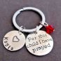 For this child I have Prayed,Rainbow Babies, New Baby, New Mom,New Dad Key Chain