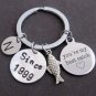 You're my Best Catch Keychain,Fish Keyring, Best friends,Lovers,Couples Key Ring