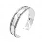 Double Row Silver Bali Cuff Bracelet 92.5 Exclusive Mothers Gift Wife Gift item
