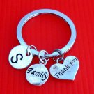 Thank you Keychain,Key Ring,Thanksgiving Occasion Peronalized Thank you Gift,