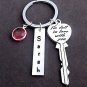 Personalized Valentine Gift, Iâm fall in love with you KeyChain,Key to the heart