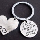 The love between a grandmother & granddaughter is forever,Grandma keychain gift