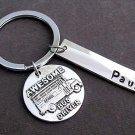 School Bus Keychain, Personalized School Bus Driver Key Chain, School gift ideas