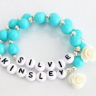 Matching Girl and Doll Jewelry,Me & My Doll Name bracelets,American girl jewelry