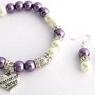 Wedding gifts, bridesmaid gift bracelet,Matron Of Honor Maid Of Honor Bracelet