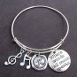 Where Words Fail Music Speaks,Music Bracelet,Music Gift,Music Lovers Jewelry