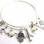 Graduation Charm Bracelet Jewelry Personalized Graduation Birthstone Bracelet