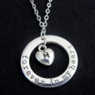 Forever in my heart necklace You're Forever In My Heart Necklace,gift for her