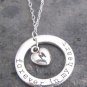 Forever in my heart necklace You're Forever In My Heart Necklace,gift for her