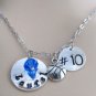 Personalized BasketBall Coach Gift Player Number Necklace Girls Basketball Team