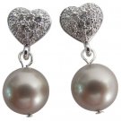Timeless Jewelry In Latte Pearl Earrings Holiday Gift