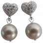Timeless Jewelry In Latte Pearl Earrings Holiday Gift