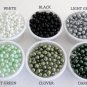 Wedding Cluster Yellow Gray Pearls Necklace set Graduation,Wedding Party Jewelry