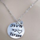 You're my person necklace Best Friend Gift Personalized Grey's Anatomy Necklace