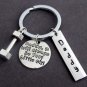 I'll always be your little girl Father's Key Chain,Personalized daddy's keychain