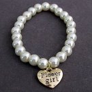 Gold Flower Girl Bracelet,Flower Girl Gift,Wedding Party Gift,Junior Bridesmaid