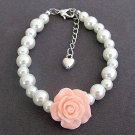 Flower Girl Bracelet,Pearl Child Bracelet,Ask Flower Girl,Wedding Gift Bracelet