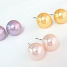 Large 12 mm Pearl Stud Earrings, Wedding Gift Earrings, Bridesmaid Gift Jewelry