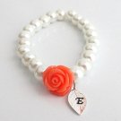 Personalized Flower Girl Bracelet,Flower Girl gift,Custom Child Bracelet Jewelry