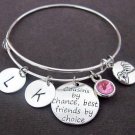 Cousin Gift,Cousins by Chance Best Friends by Chance,Cousin Bangle,Pinky Promise