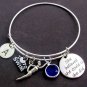 Swimming Bracelet,Swimmers Expandable Bangle,She Believed She Could