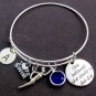 Swimming Bracelet,Swimmers Expandable Bangle,She Believed She Could