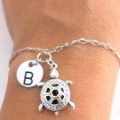 Sea Turtle Jewelry,Turtle Charm Bracelet, Animal Bracelet,Christmas Gift