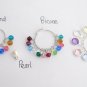 New Mom BABY Shower Gift Baby Feet Charm, Mom Personalized and Expandable Bangle