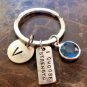 I Choose Strength KeyChain,Personalized I Choose Strength KeyRing,Be Strong gift