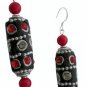 Kashmiri Bead Tube Shaped Hot Appealing Cool Earrings Christmas Gift
