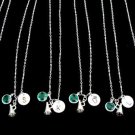 Cheerleader Cheer Team Necklace Hand stamped Initial Cheer Squad Necklace item