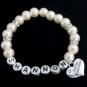 Personalized Junior Bridesmaid Bracelet,Flower Girl Gift,Ask Junior Bridesmaid