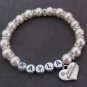 Junior Bridesmaid Bracelet, Junior Bridesmaid gift, Custom Name Wedding Bracelet