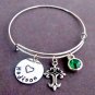 Personalized Cross Bangle Bracelet, Confirmation Gift,Communion Gift Jewelry