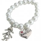 Baby Girl Cute Bracelet Flower Girl Bracelet Welcome Baby Girl In Your family