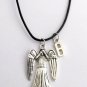 Doctor Who Inspired Weeping Angel Pendant Dr. Who Inspired Don't Blink Necklace