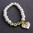 Personalized Flower Girl Bracelet,Custom Gold Name Wedding Jewelry,Bridesmaid